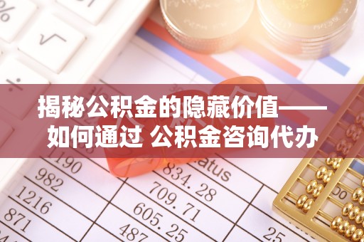 凤林揭秘公积金的隐藏价值——如何通过 公积金咨询代办提取 优化财富管理