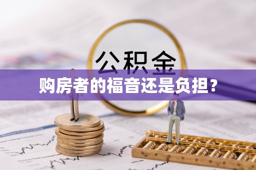 凤林购房者的福音还是负担？