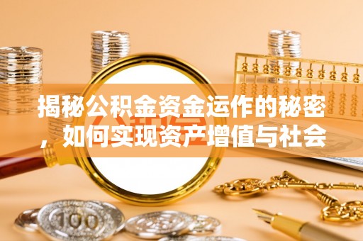 凤林揭秘公积金资金运作的秘密，如何实现资产增值与社会福利双赢？