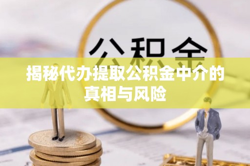 凤林揭秘代办提取公积金中介的真相与风险