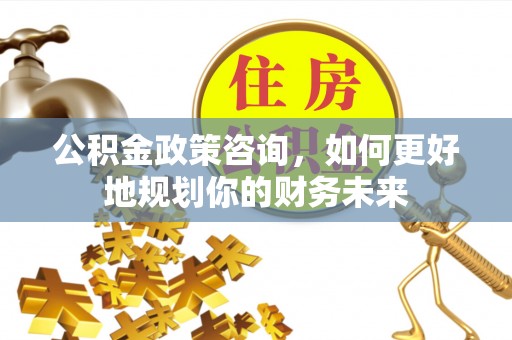 凤林公积金政策咨询，如何更好地规划你的财务未来
