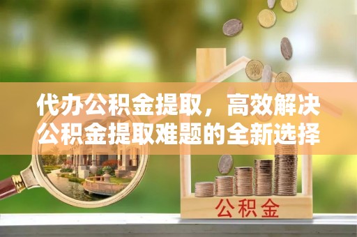 凤林代办公积金提取，高效解决公积金提取难题的全新选择