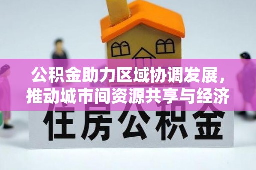 凤林公积金助力区域协调发展，推动城市间资源共享与经济均衡发展