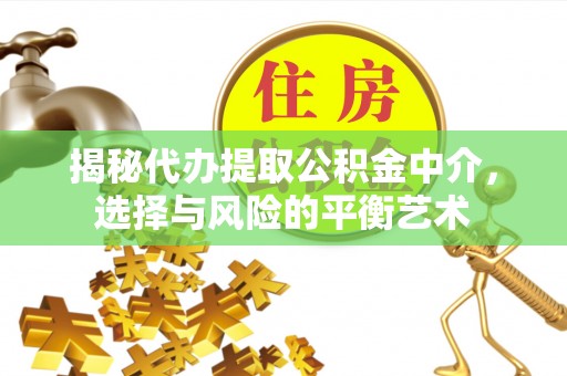 凤林揭秘代办提取公积金中介，选择与风险的平衡艺术